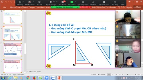 Tổ chức dạy học trực tuyến tuần 9